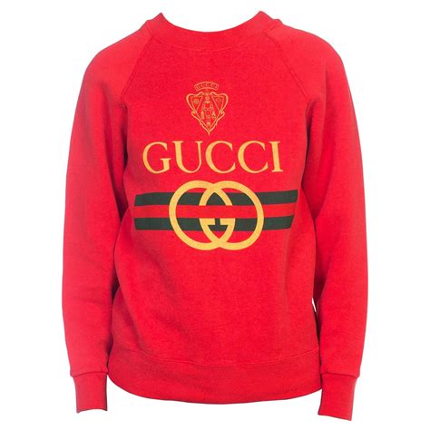 gucci red sweatshirt